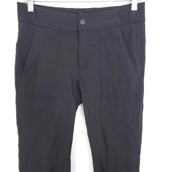 Athleta Pants Womens 2 Trekkie Hike Zip Pocket Pull Toggle Cuff Nylon Outdoors - Picture 5 of 11